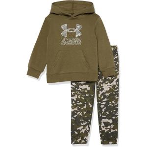 imageUnder Armour boys Hoodie Set pants ampamp Hoodie Lightweight ampamp Relaxed FitMarine Od Green Camo