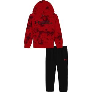 imageUnder Armour boys Hoodie Set pants ampamp Hoodie Lightweight ampamp Relaxed FitRed All Over Print