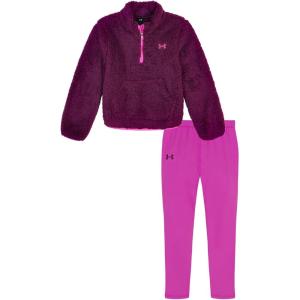 imageUnder Armour girls Lightweight ampamp Relaxed THERMALPurple Mink  14 Zip