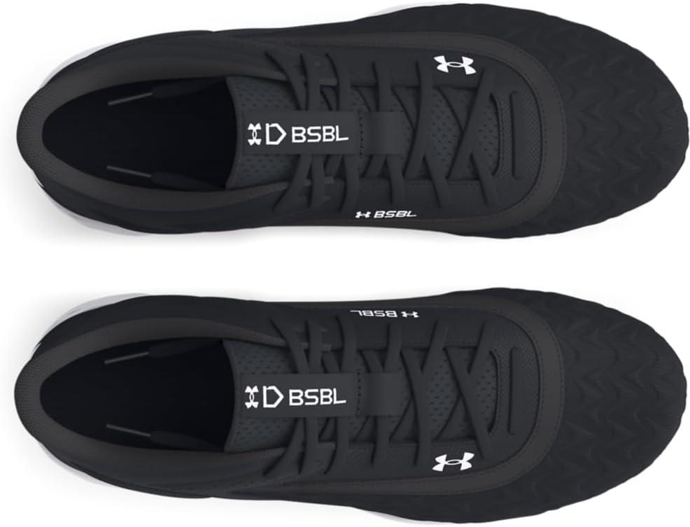 imageUnder Armour Boys Leadoff Low Rm Jr 30 Sneaker001 BlackBlackWhite