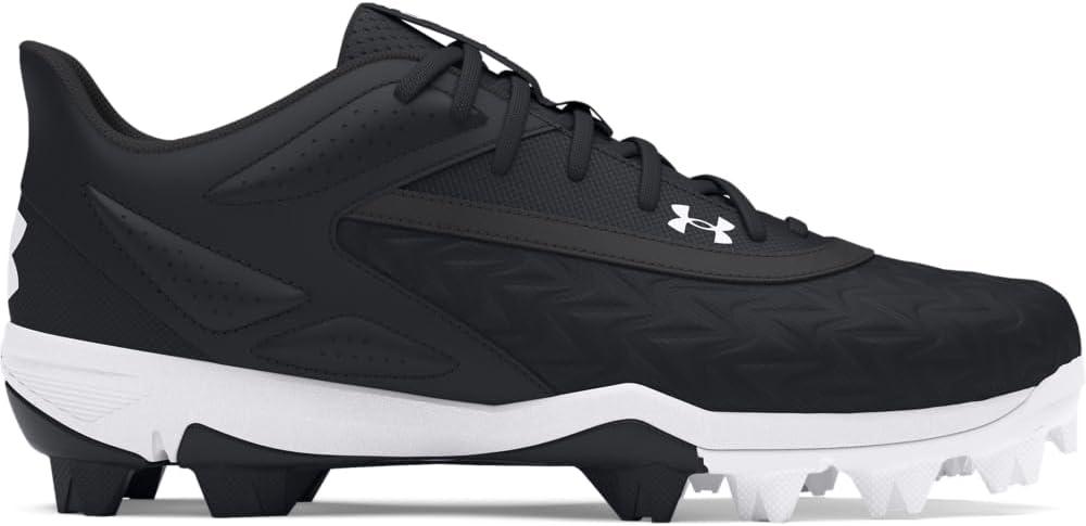 imageUnder Armour Boys Leadoff Low Rm Jr 30 Sneaker001 BlackBlackWhite