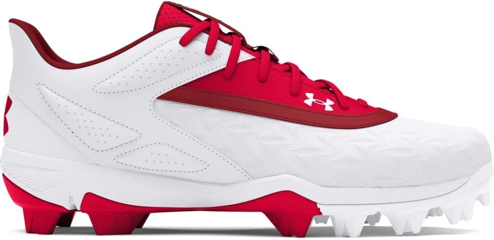 imageUnder Armour Boys Leadoff Low Rm Jr 30 Sneaker600 RedWhiteRed
