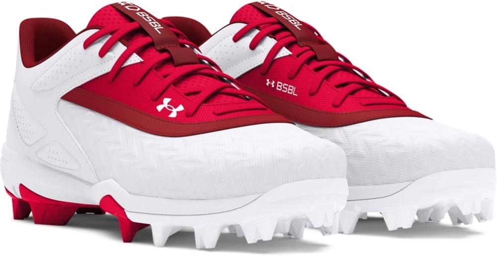 imageUnder Armour Boys Leadoff Low Rm Jr 30 Sneaker600 RedWhiteRed