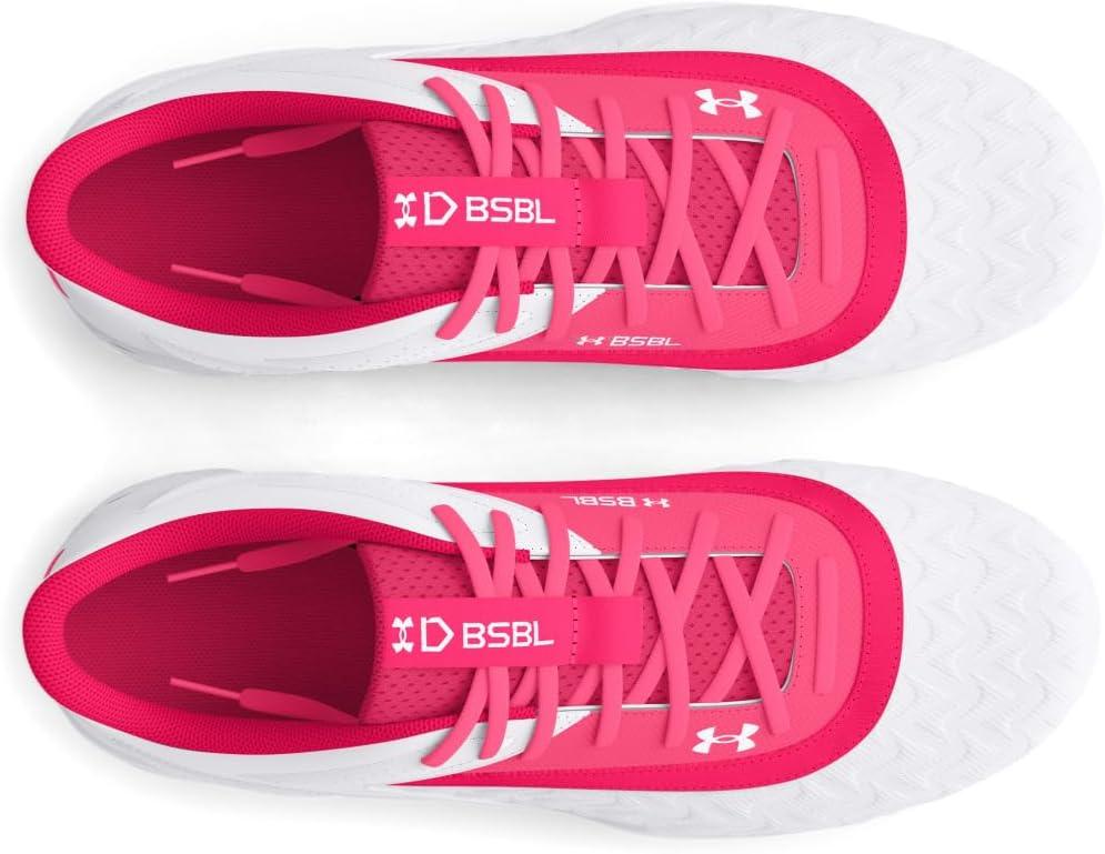 imageUnder Armour Boys Leadoff Low Rm Jr 30 Sneaker601 CeriseWhiteCerise