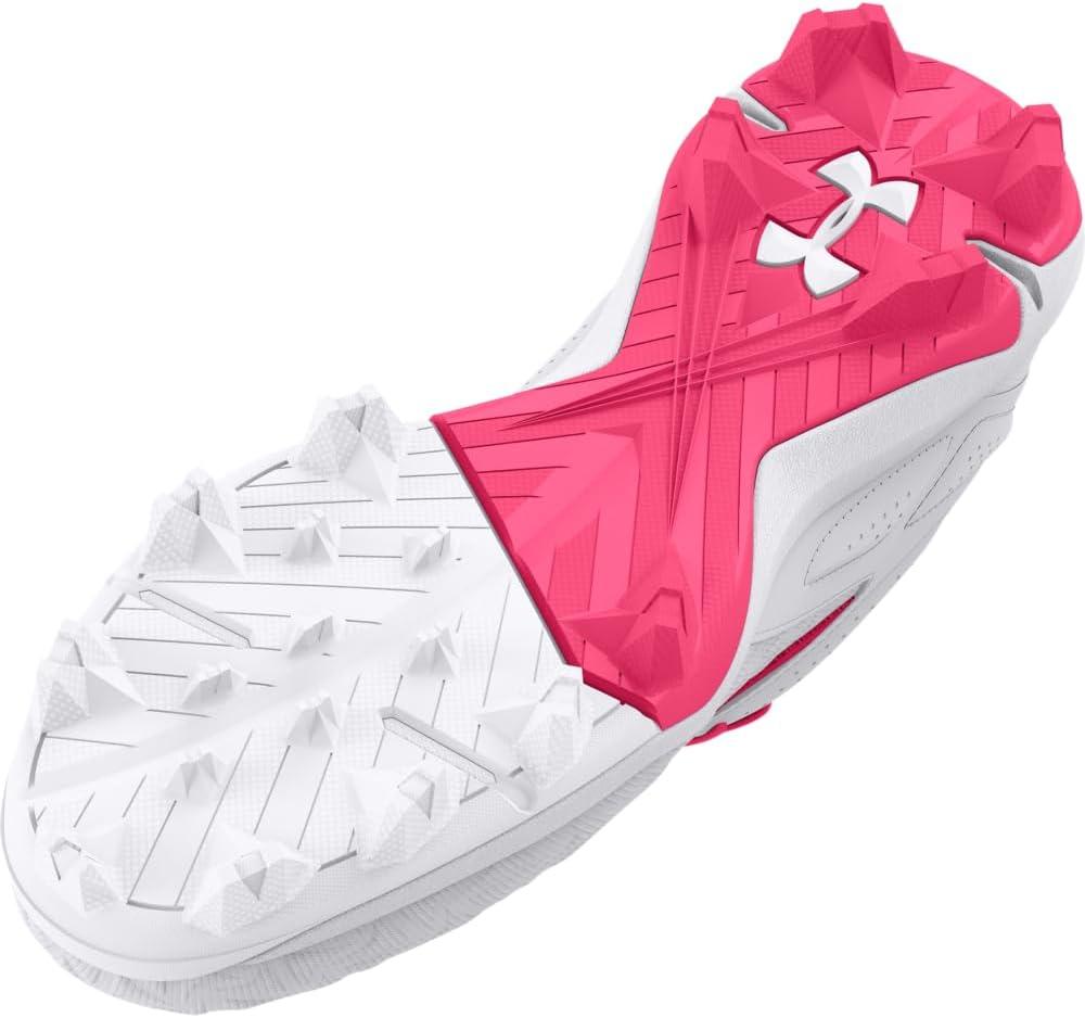 imageUnder Armour Boys Leadoff Low Rm Jr 30 Sneaker601 CeriseWhiteCerise