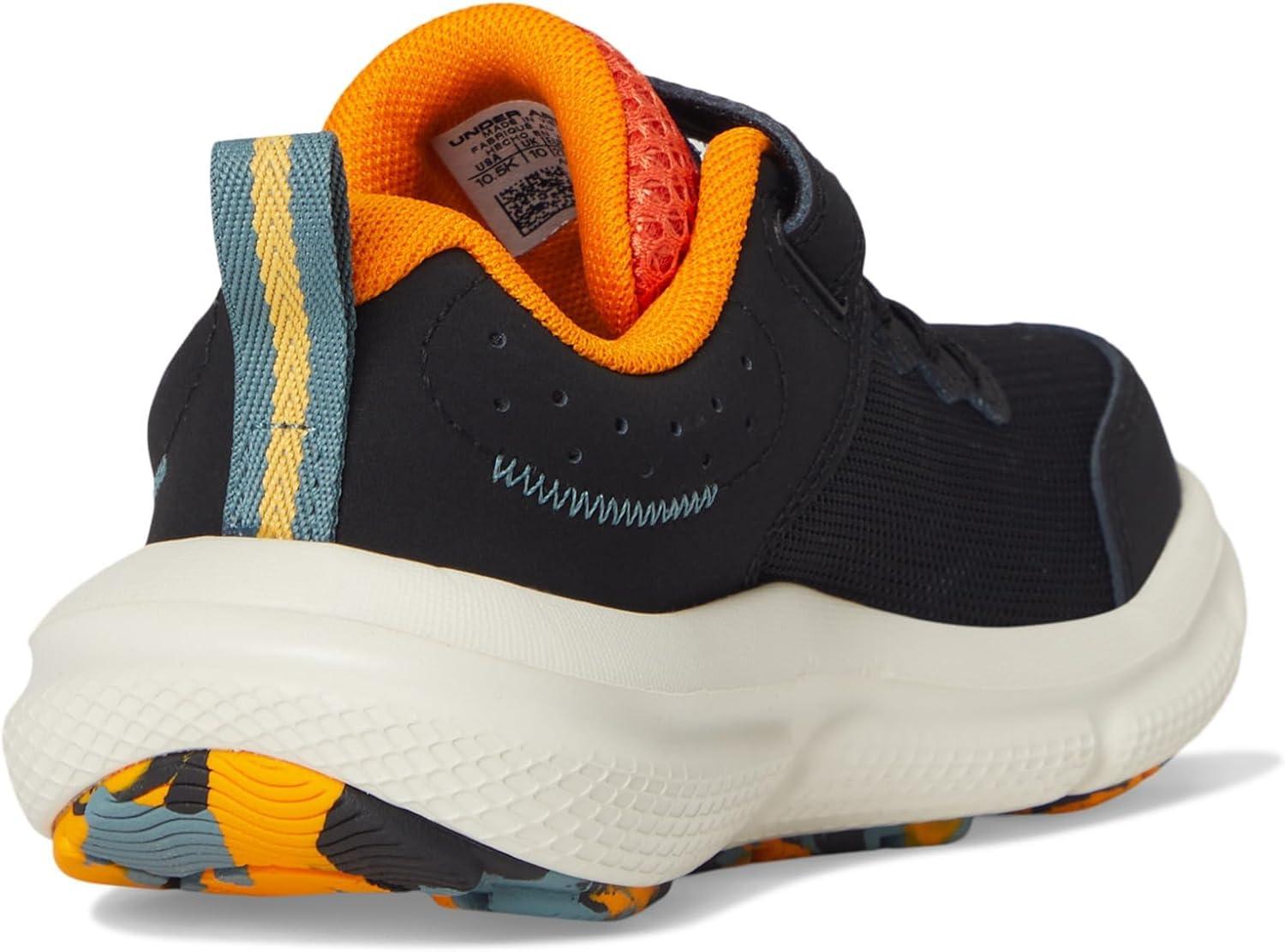 imageUnder Armour Boys Pre School Assert 10 Alternate Closure Sneaker007 BlackSquad OrangeStone