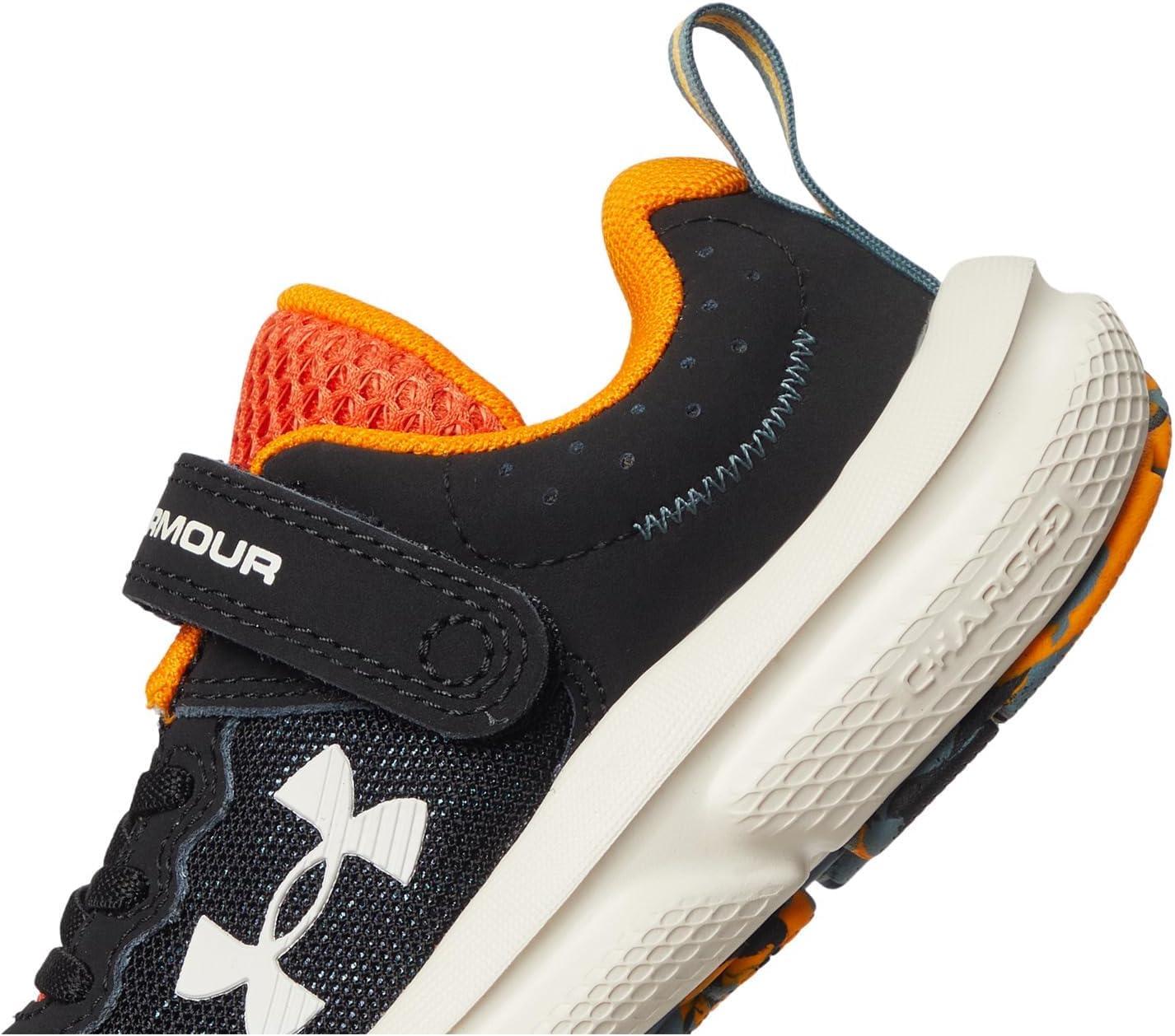 imageUnder Armour Boys Pre School Assert 10 Alternate Closure Sneaker007 BlackSquad OrangeStone