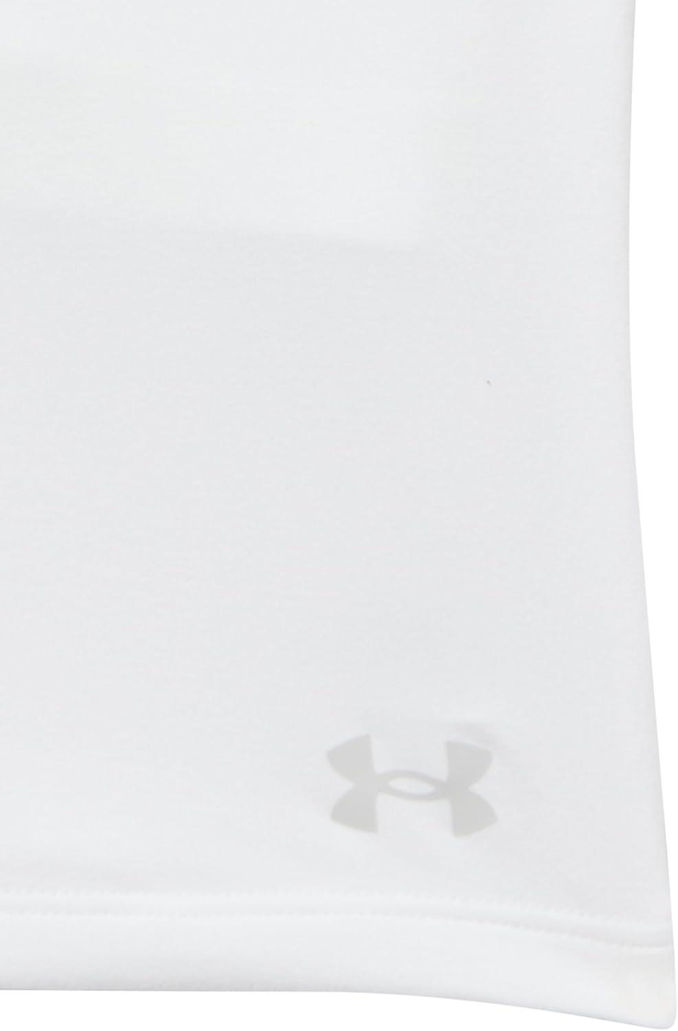 imageUnder Armour Girls Motion Crop Tank Top100 White   Halo Gray