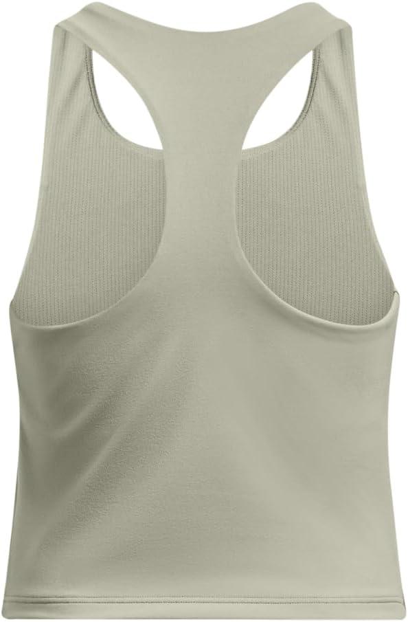 imageUnder Armour Girls Motion Crop Tank Top504 Grove Green   Colorado Sage