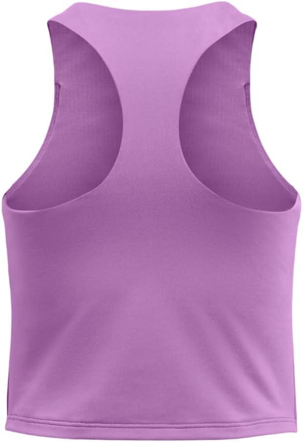 imageUnder Armour Girls Motion Crop Tank Top560 Provence Purple   Purple Emerite
