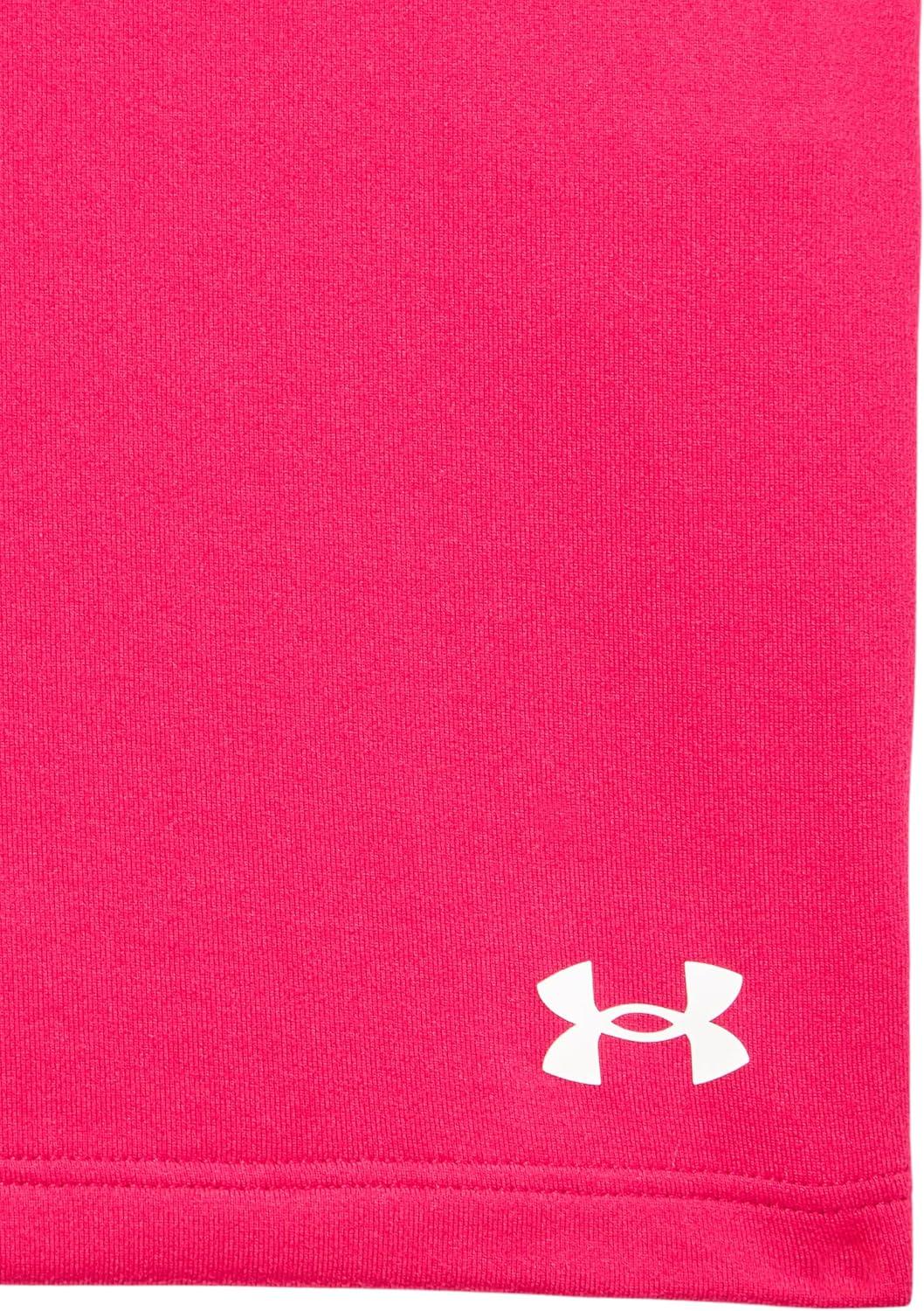 imageUnder Armour Girls Motion Crop Tank Top681 Shaded Fuchsia   White