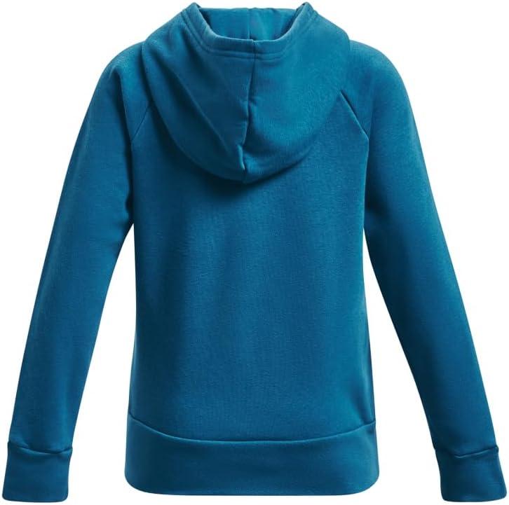 imageUnder Armour Girls Rival Fleece Big Logo Hoodie426 Varsity Blue   White