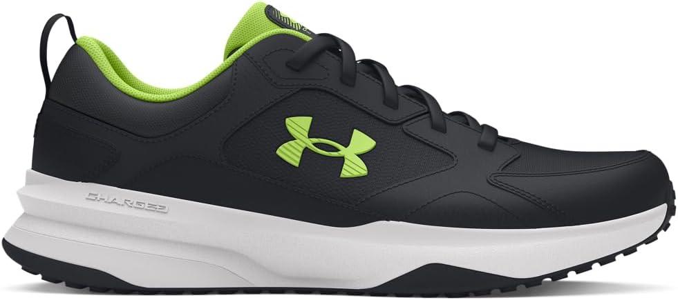 imageUnder Armour Mens Charged Edge Sneaker004 BlackDistant GrayMorph Green