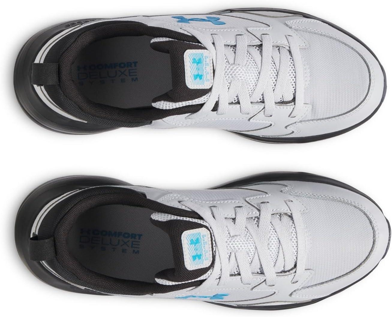 imageUnder Armour Mens Charged Edge Sneaker014 Halo GrayBlackEther Blue
