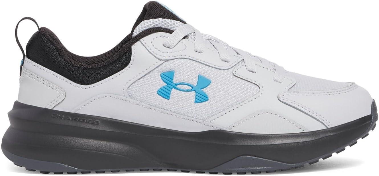imageUnder Armour Mens Charged Edge Sneaker014 Halo GrayBlackEther Blue