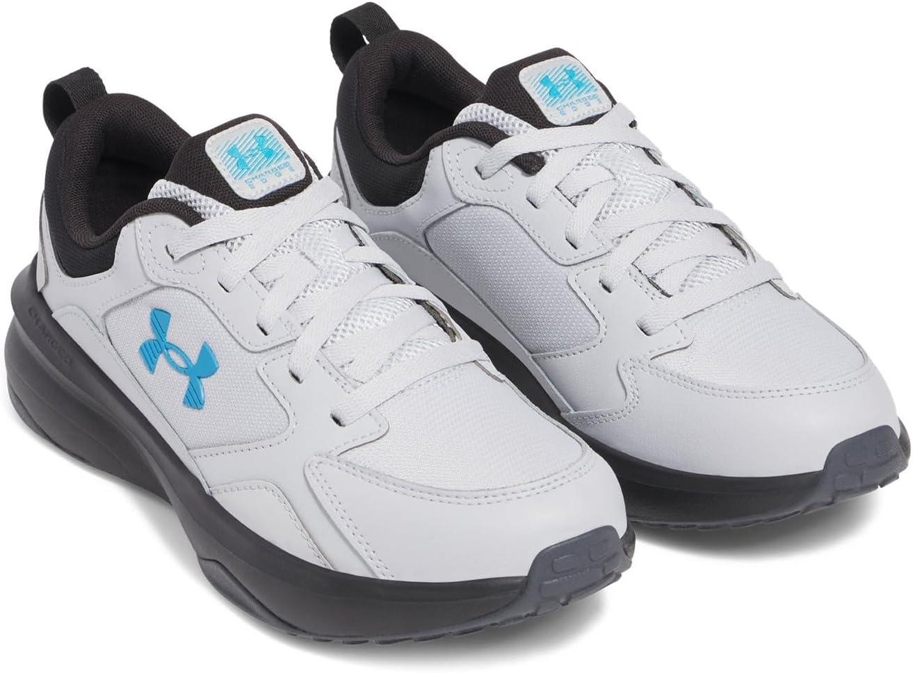 imageUnder Armour Mens Charged Edge Sneaker014 Halo GrayBlackEther Blue