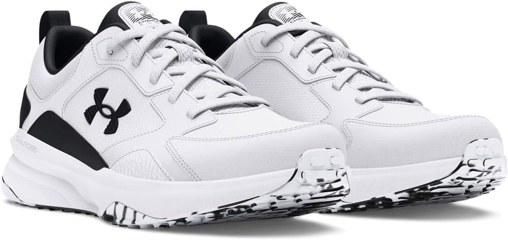 imageUnder Armour Mens Charged Edge Sneaker101 WhiteWhiteBlack