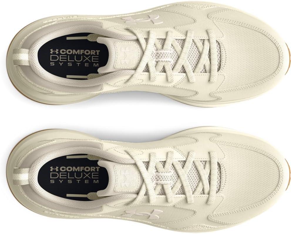 imageUnder Armour Mens Charged Edge Sneaker106 Ivory DuneWhiteIvory Dune