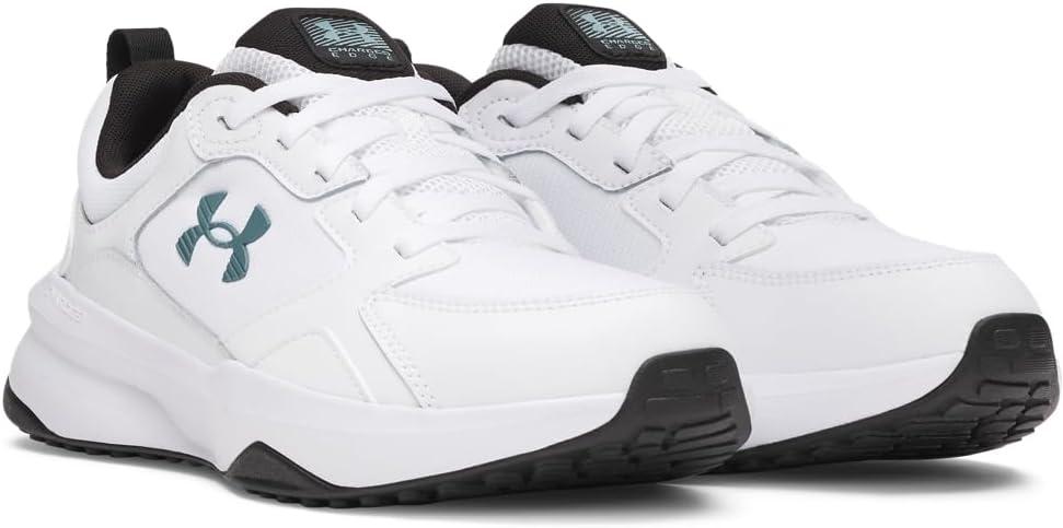 imageUnder Armour Mens Charged Edge Sneaker109 WhiteBlackJasper Blue