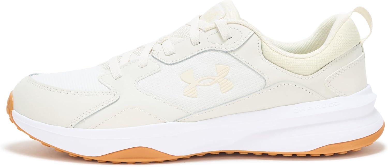 imageUnder Armour Mens Charged Edge Sneaker114 White QuartzIvory DuneIvory Dune
