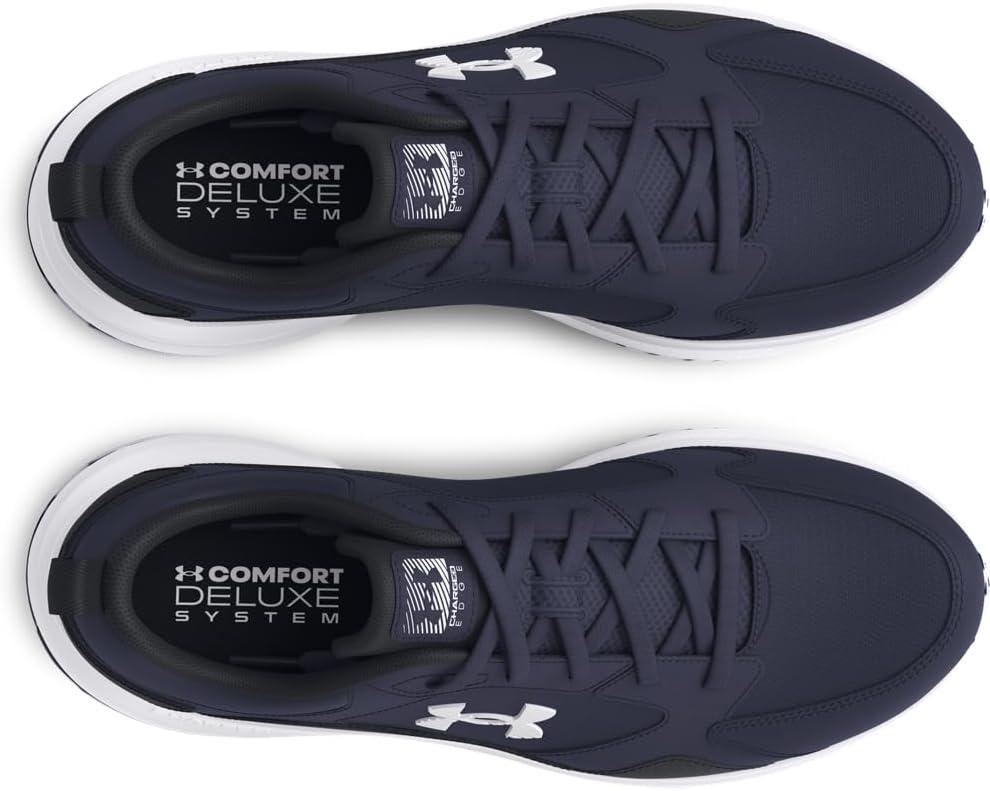 imageUnder Armour Mens Charged Edge Sneaker400 Midnight NavyBlackWhite