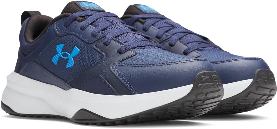 imageUnder Armour Mens Charged Edge Sneaker403 Washed NavyHalo GrayBlue Atlantis
