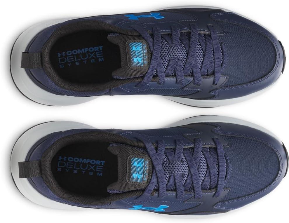 imageUnder Armour Mens Charged Edge Sneaker403 Washed NavyHalo GrayBlue Atlantis