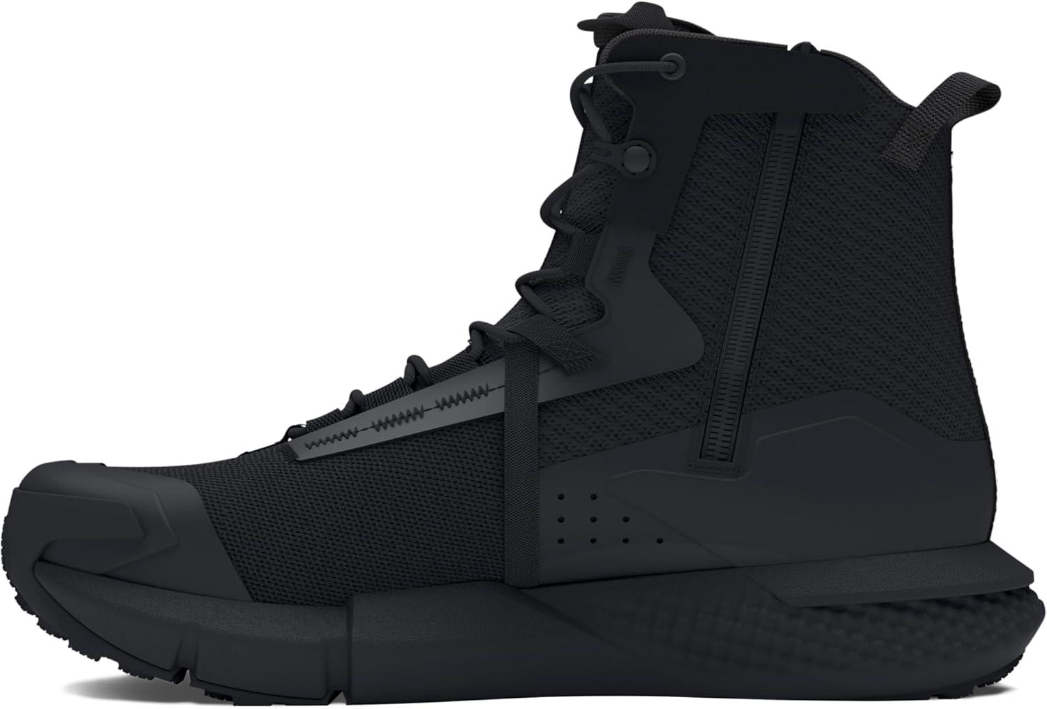 imageUnder Armour Mens Charged Valsetz Zip Military and Tactical Boot001 BlackBlackJet Gray