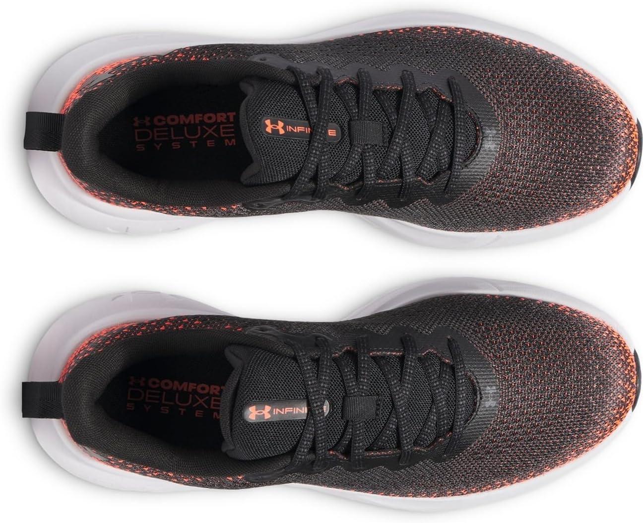 imageUnder Armour Mens Infinite005 BlackAres RedBlack