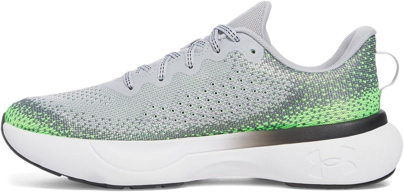 imageUnder Armour Mens Infinite011 Mod GrayHyper GreenBlack