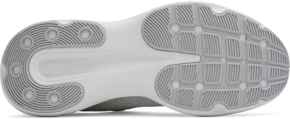 imageUnder Armour Mens Infinite023 Distant GrayHalo GrayHyper Green