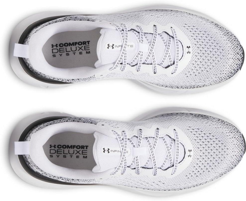 imageUnder Armour Mens Infinite109 WhiteBlackWhite