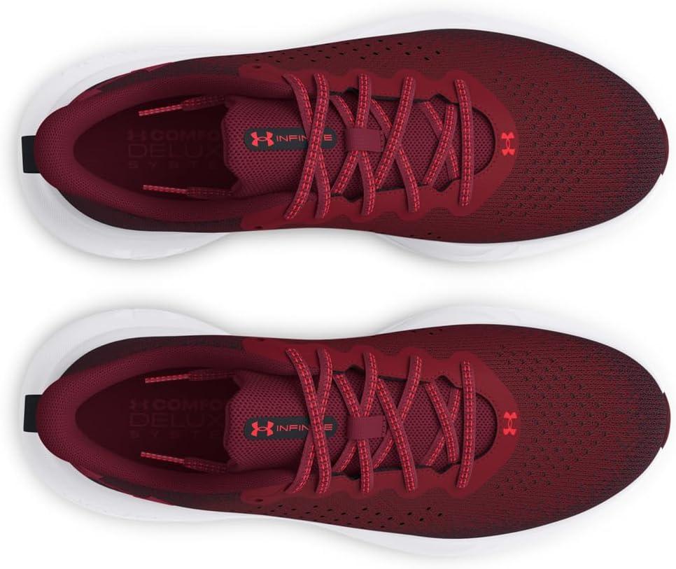 imageUnder Armour Mens Infinite600 CardinalBlackRacer Red