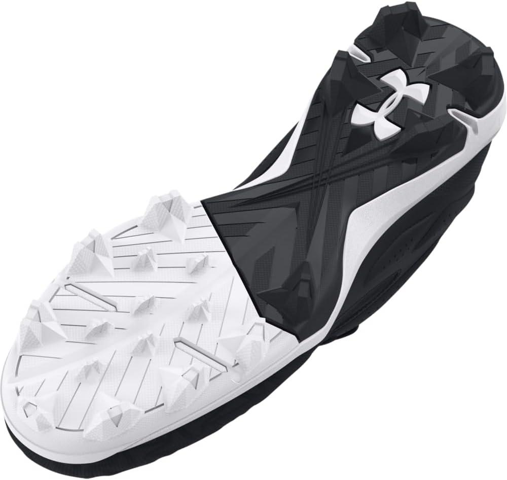 imageUnder Armour Mens Leadoff Low Rm 30 Baseball Cleat Sneaker001 BlackBlackWhite