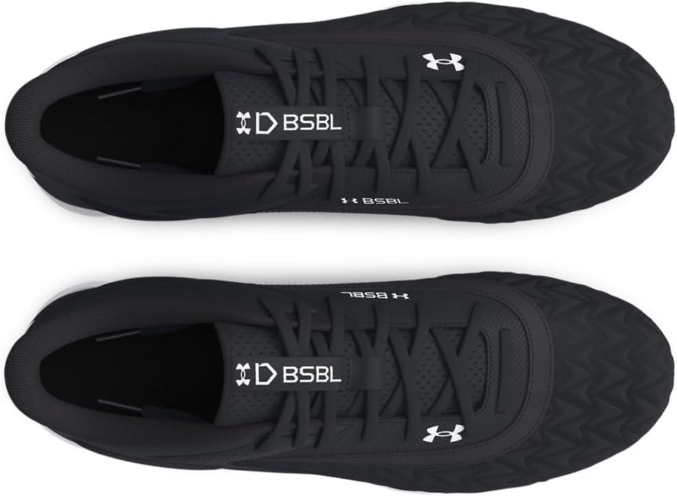 imageUnder Armour Mens Leadoff Low Rm 30 Baseball Cleat Sneaker001 BlackBlackWhite