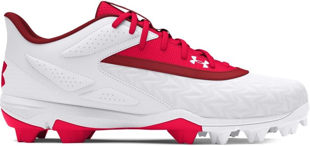 imageUnder Armour Mens Leadoff Low Rm 30 Baseball Cleat Sneaker600 RedWhiteRed