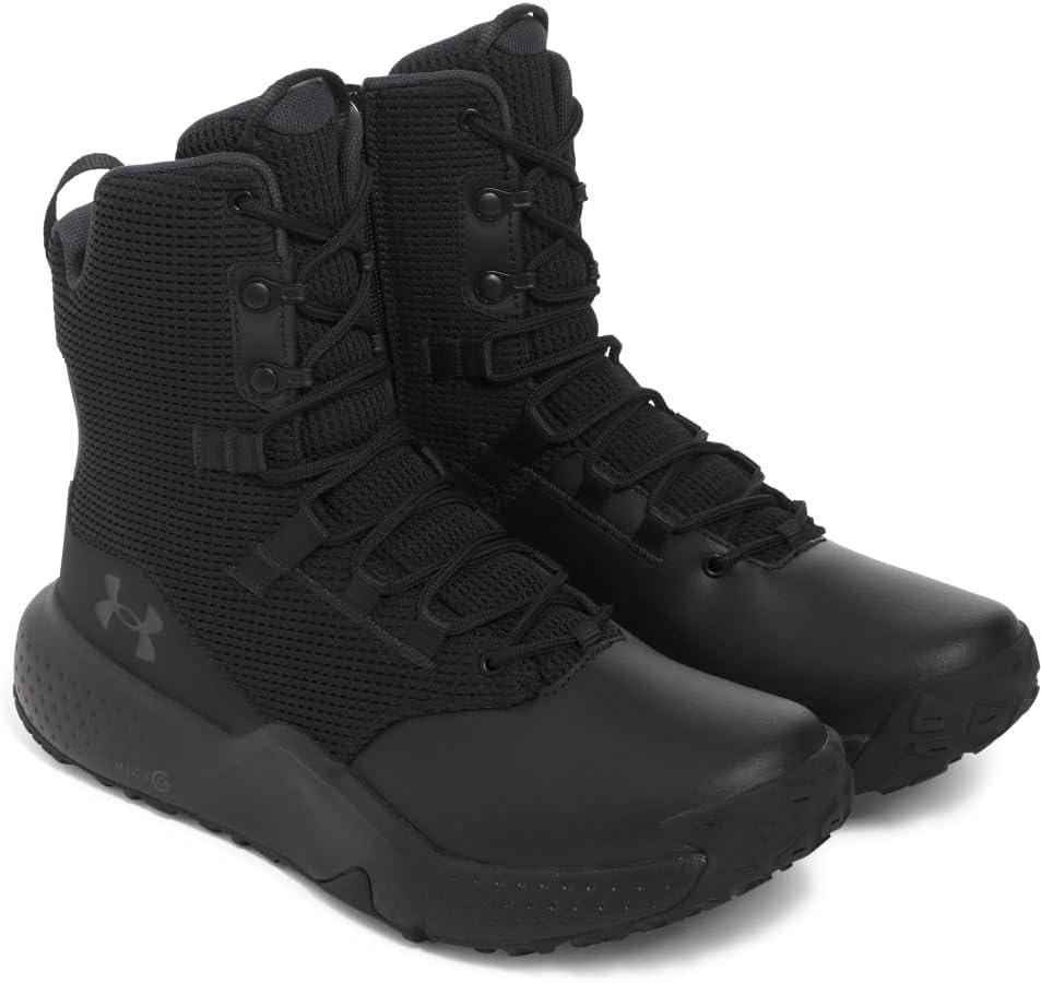 imageUnder Armour Mens Micro G Stellar Zip Military and Tactical Boot001 BlackBlackAnthracite