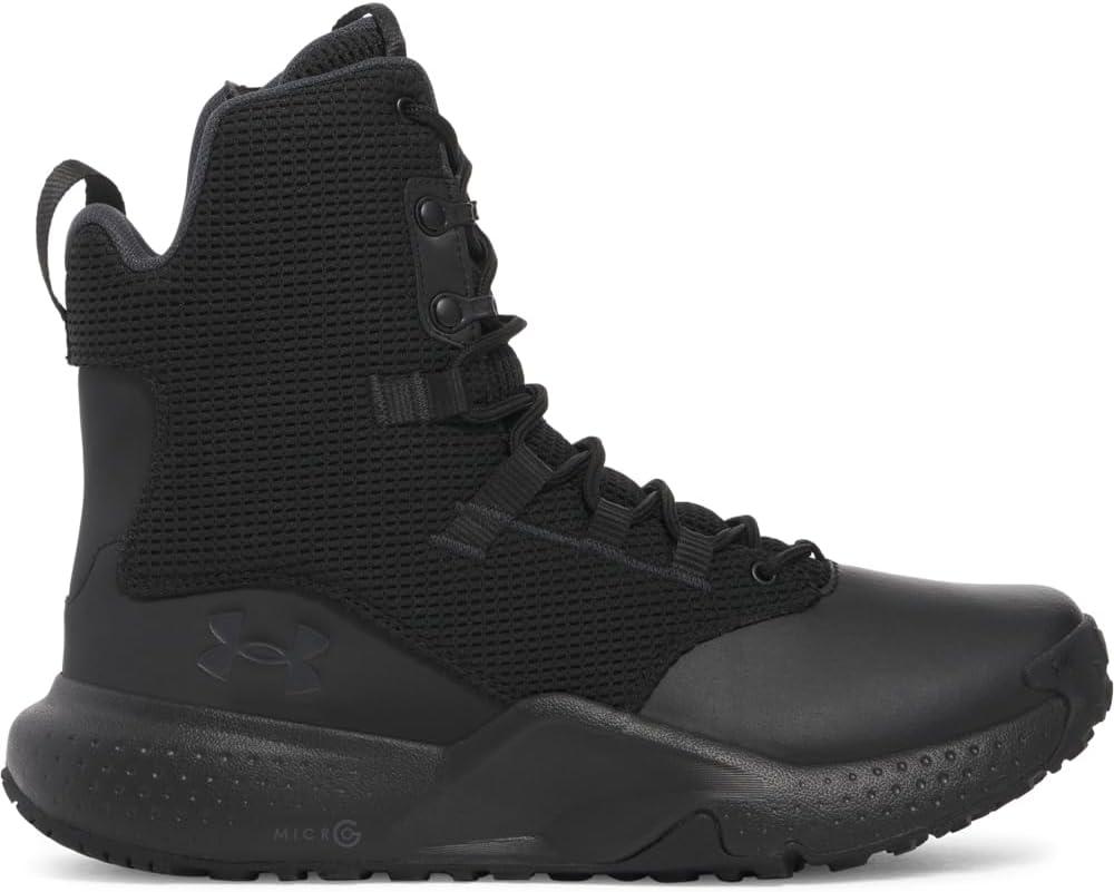 imageUnder Armour Mens Micro G Stellar Zip Military and Tactical Boot001 BlackBlackAnthracite