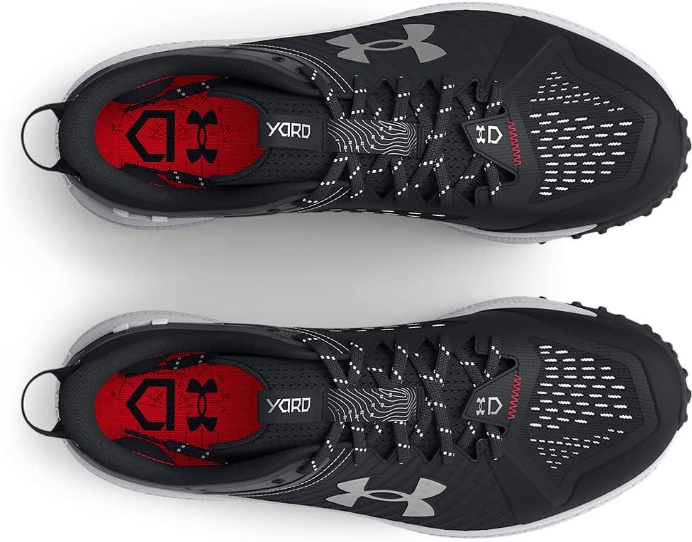 imageUnder Armour Mens Yard Low Turf Baseball ShoeBaseball Shoe001 BlackBlackWhite