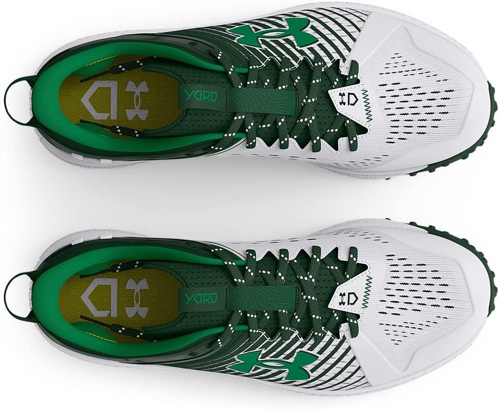 imageUnder Armour Mens Yard Low Turf Baseball ShoeBaseball Shoe300 Forest GreenWhiteWhite