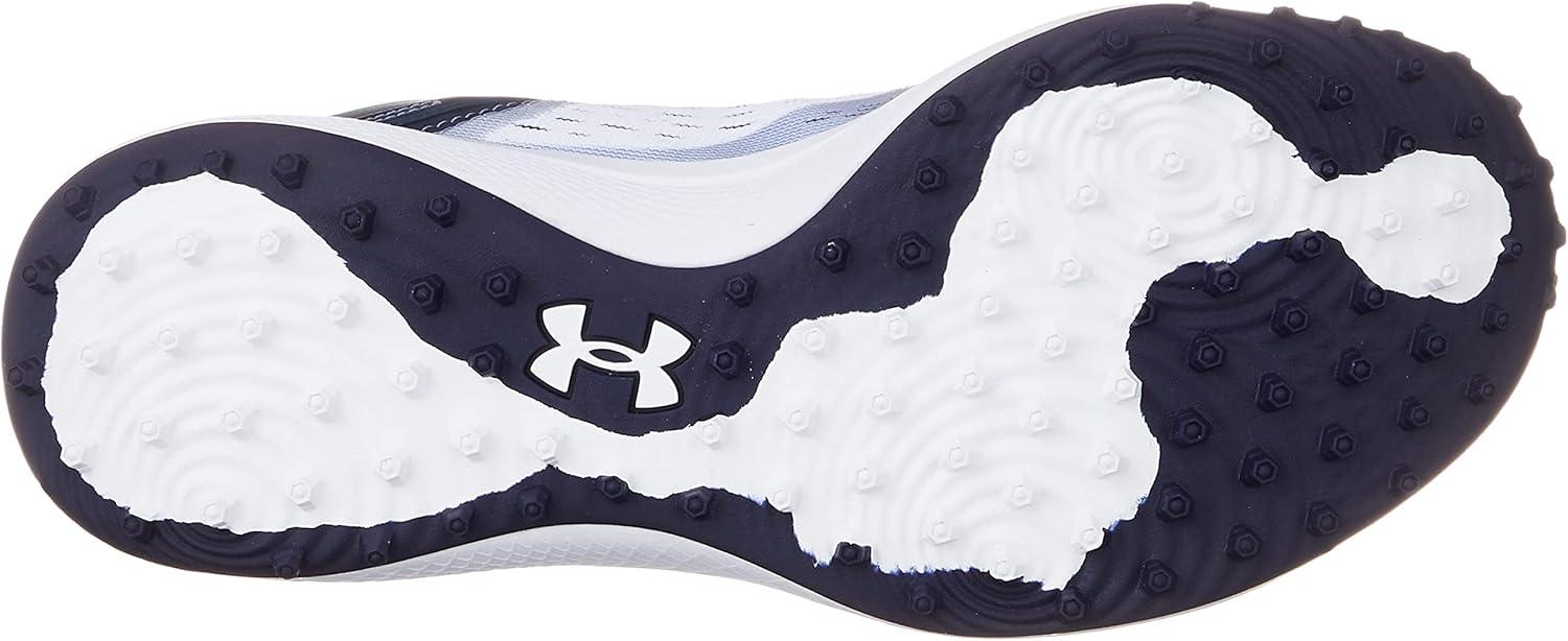 imageUnder Armour Mens Yard Low Turf Baseball ShoeBaseball Shoe400 Midnight NavyWhiteMidnight Navy