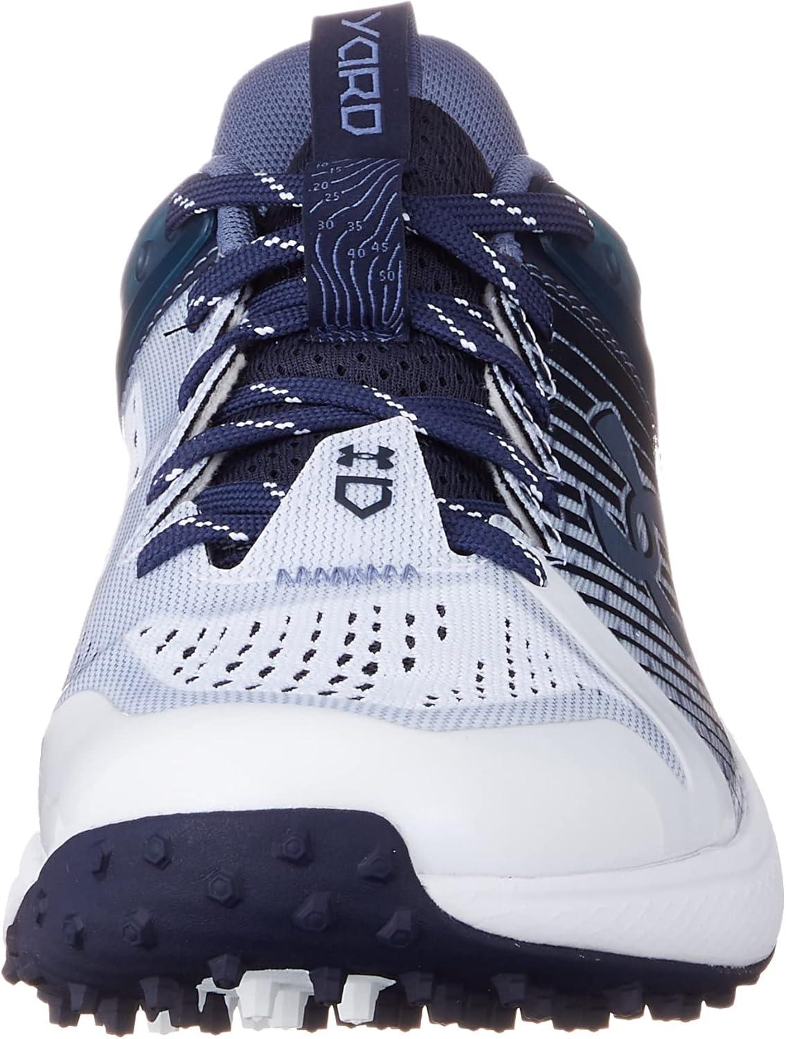 imageUnder Armour Mens Yard Low Turf Baseball ShoeBaseball Shoe400 Midnight NavyWhiteMidnight Navy