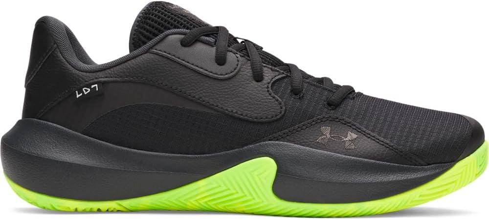 imageUnder Armour UnisexAdult Lockdown 7 Low Sneaker003 BlackBlackMetallic Black