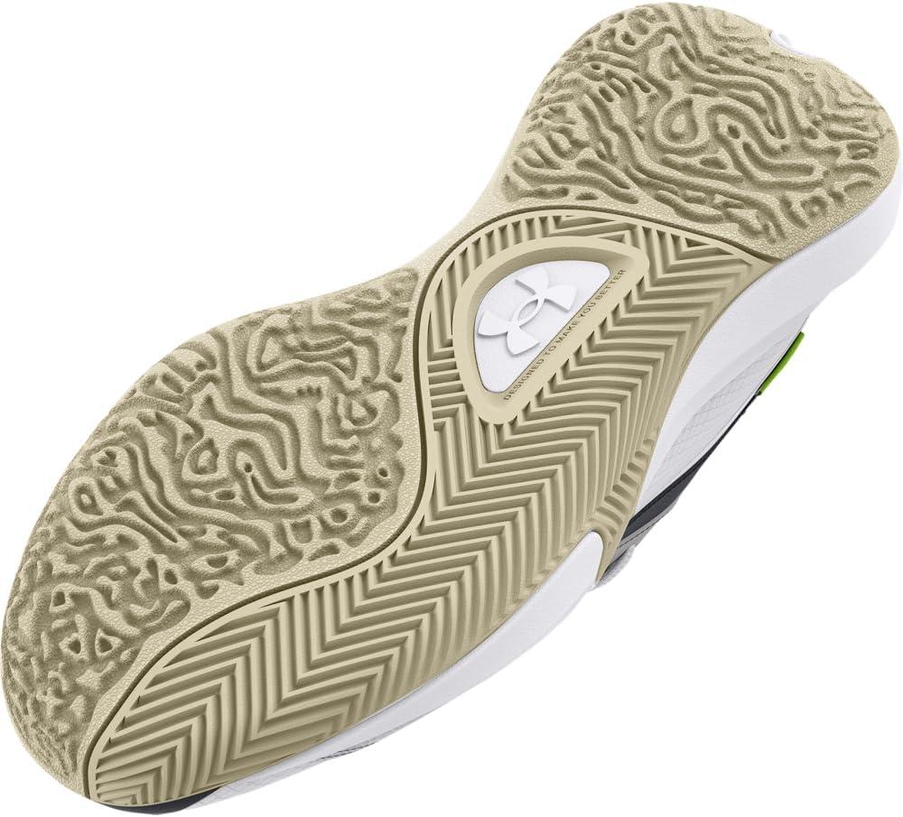 imageUnder Armour UnisexAdult Lockdown 7 Low Sneaker100 WhiteSiltWhite