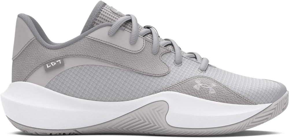 imageUnder Armour UnisexAdult Lockdown 7 Low Sneaker101 Halo GrayDistant GrayHalo Gray