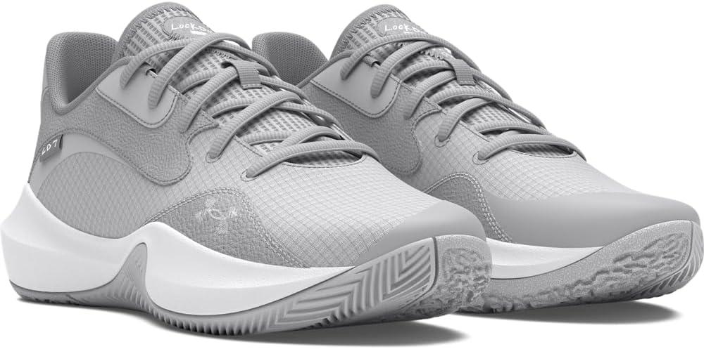 imageUnder Armour UnisexAdult Lockdown 7 Low Sneaker101 Halo GrayDistant GrayHalo Gray