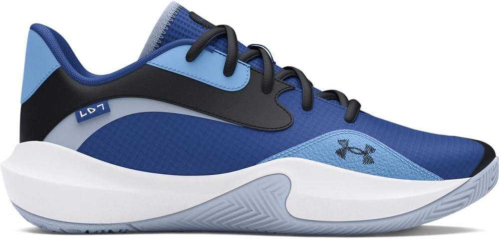 imageUnder Armour UnisexAdult Lockdown 7 Low Sneaker401 Tech BlueNimbus BlueBlack