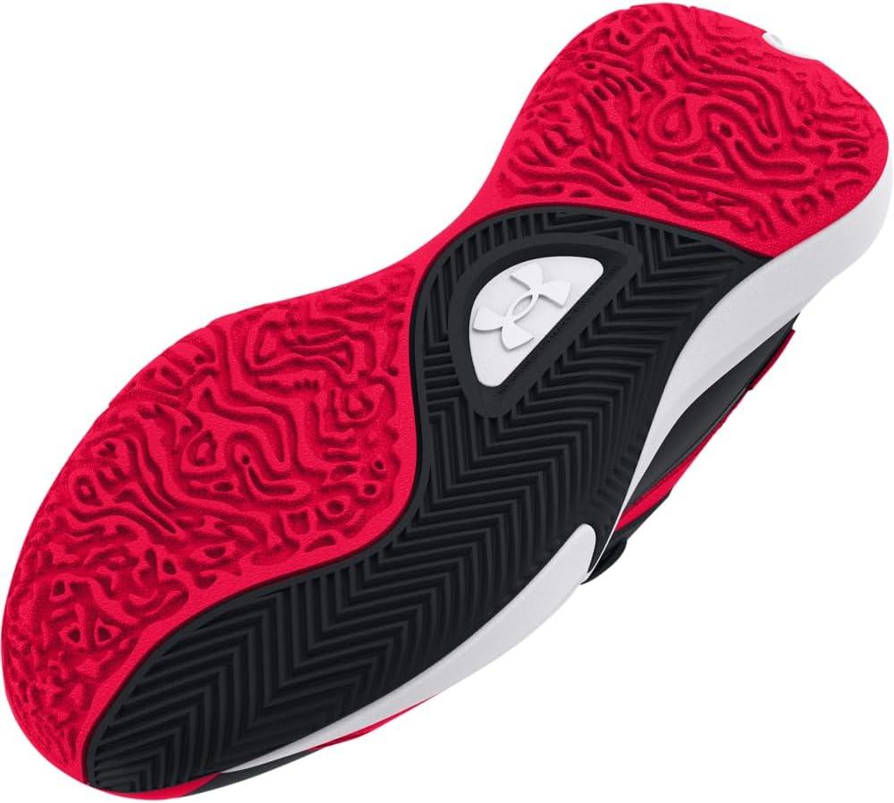 imageUnder Armour UnisexAdult Lockdown 7 Low Sneaker600 RedBlackWhite