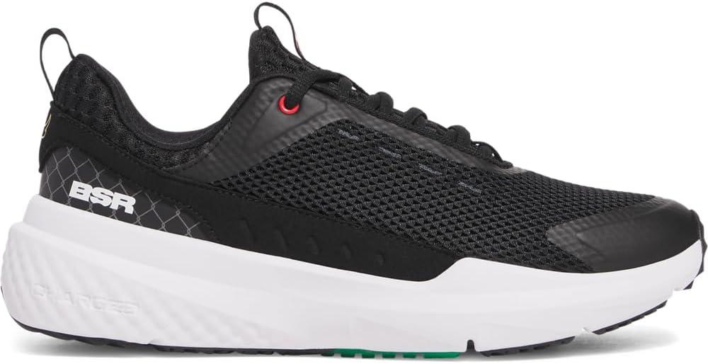 imageUnder Armour UnisexAdult Project Rock Blood Sweat Respect 5 UFC Sneaker004 BlackWhiteMetallic Gold