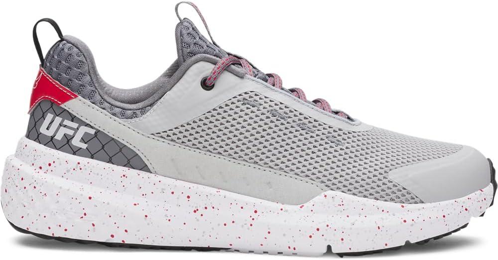 imageUnder Armour UnisexAdult Project Rock Blood Sweat Respect 5 UFC Sneaker011 Mod GrayTitan GrayWhite